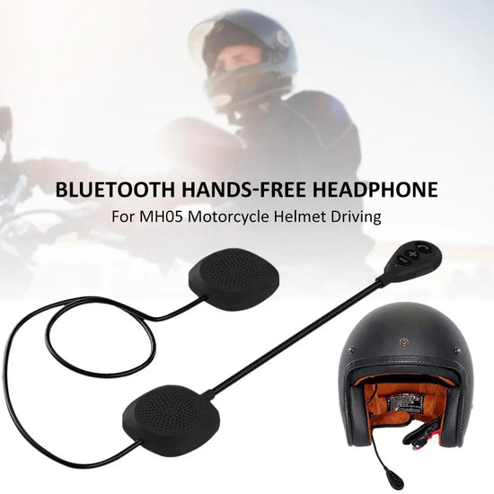 2019 New Bluetooth Hands-free Headphone Anti-interference Headset For MH05 Motorcycle Helmet Driving