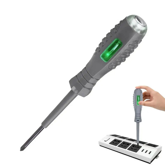 Strong Magnetic Screwdriver Electricity Detector 2-in-1 Voltage Test Pen Light Display Screwdriver For Electricity Detection