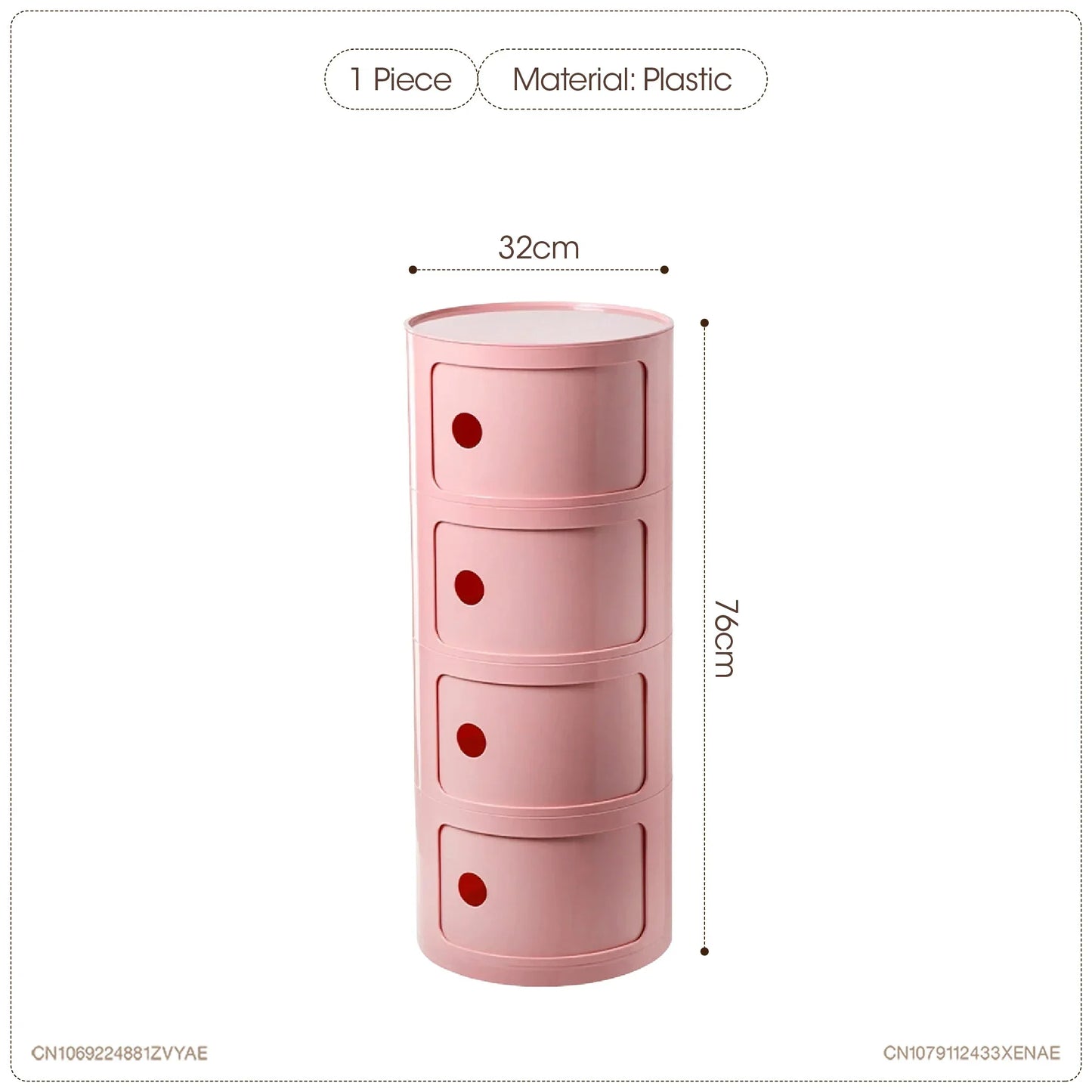 Nordic Net Red Bedside Cabinet Modern Simple White Round Creative Mini Simple Small Side Table Portable Nightstands Furniture
