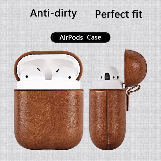 Suitable for AirPods 4 3 Pro 2 AirPods 1 & 2 Case luxury  leather wireless headset protective shell protective cover full-cover