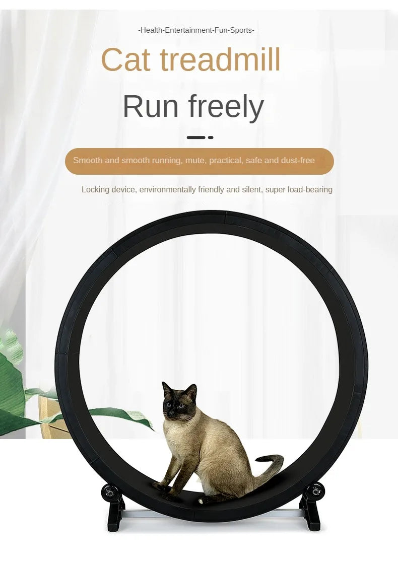 Cat roller treadmill Fitness paw grinding exercise pet treadmill Multifunctional silent treadmill Pet Fitness Furniture