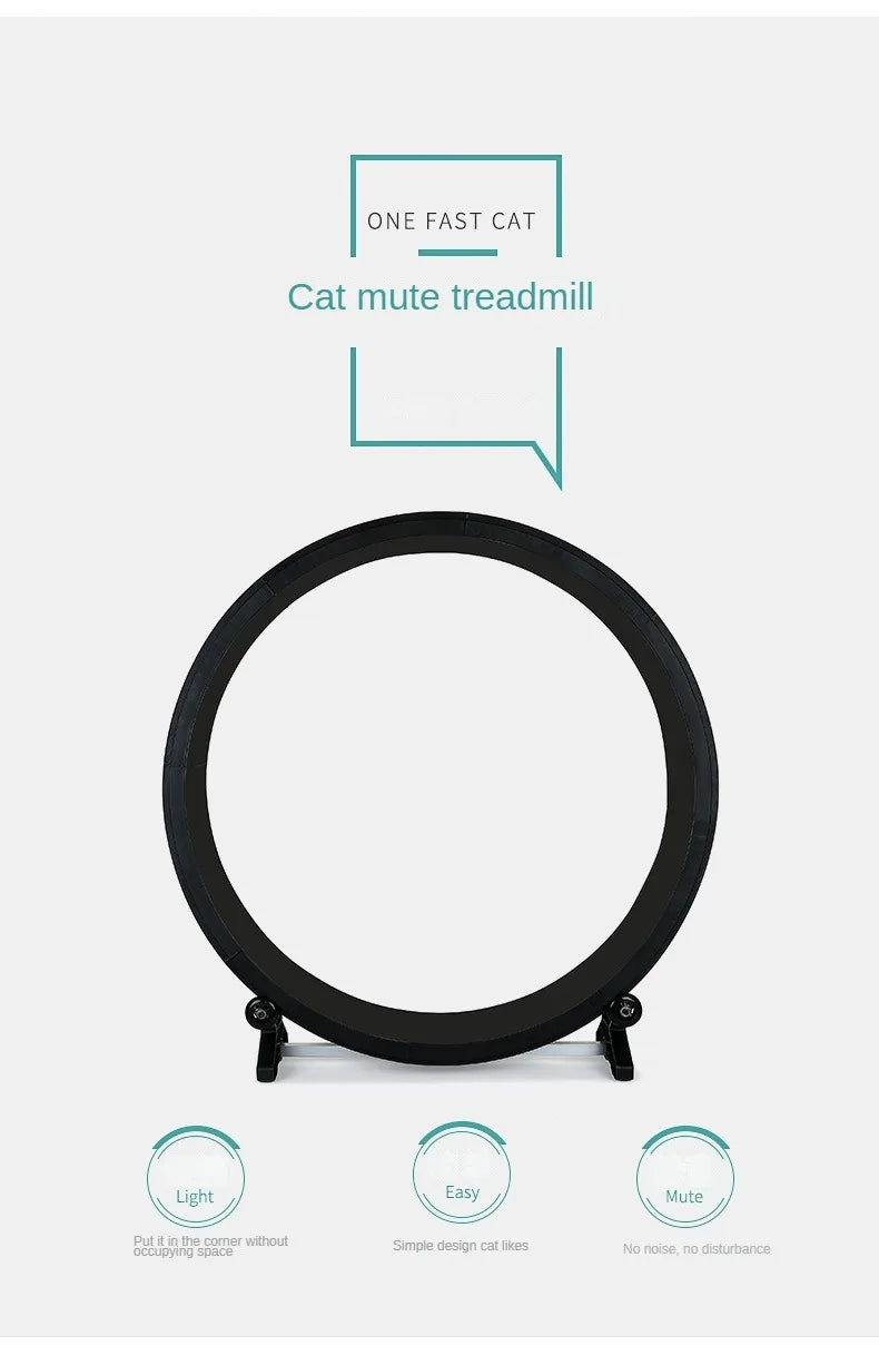 Cat roller treadmill Fitness paw grinding exercise pet treadmill Multifunctional silent treadmill Pet Fitness Furniture