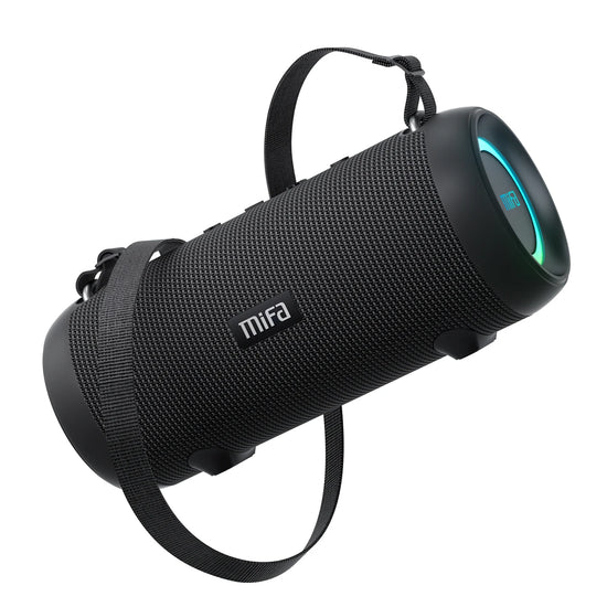 MIFA Portable Bluetooth Speaker - 60W Output Power Class D Amplifier for Excellent Bass Performance Ideal for Camping