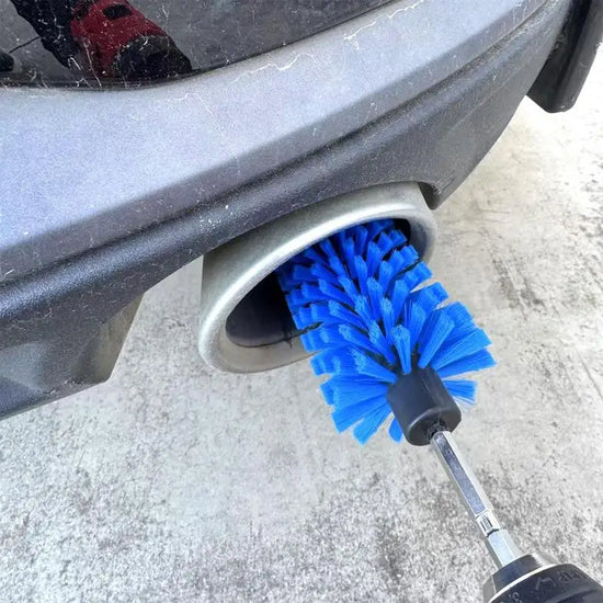 Soft Car Wheel Cleaner Brush Multifunction Rim Hub Microfiber Brush Tire Detail Brush Auto Motorcycle Washing Tool