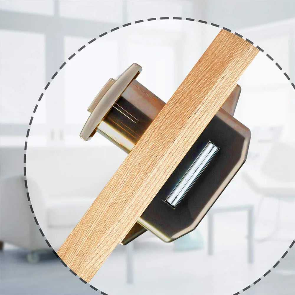 5/10/15Pcs Button Catch Lock 15-27mm Thickness Door Catch Knobs Household Metal Drawer Catch Lock for Furniture RV Boat Vessel