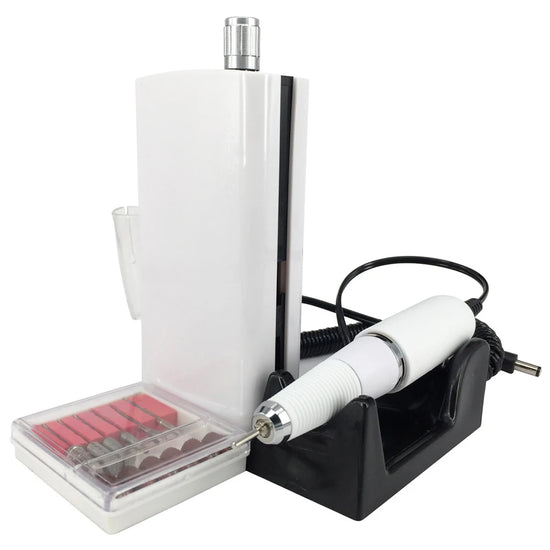 New Arrival 30000RPM Portable Electric Nail Drill Machine Rechargeable Cordless Manicure Pedicure Set Nail Polishing machine