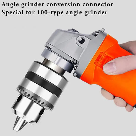 Angle Grinder Electric Drill Adapter Metal Drill Conversion Chuck Portable Design Angle Grinder To Hand Drill Conversion Chuck
