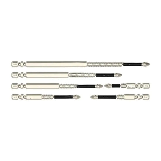 Magnetic Screwdriver Bit Set 6X Anti-Slip Precise Drill Bit Home Maintenance Set Multi-purpose Repair Tool For Drilling Craft